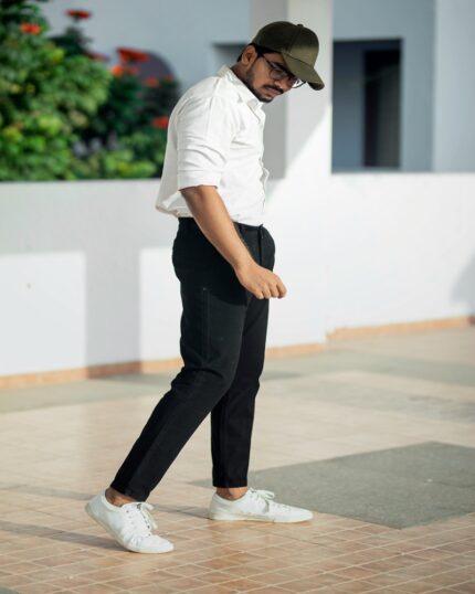 Siyah Slim Fit Kot Pantolon